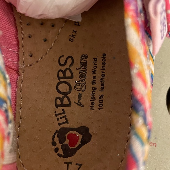 Brand new rainbow sparkle tddler Bobs - Picture 5 of 6